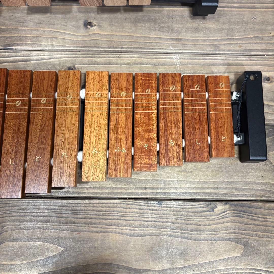 Zen-on ゼンオン シロフォン ZX32BK マレット３組 木琴 コンパクト