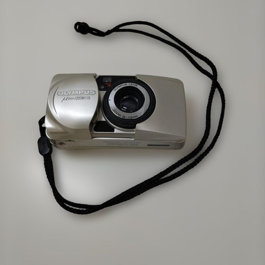 【き432】OLYMPUS μ[mju:]-ZOOM 115 コンパクトカメラ