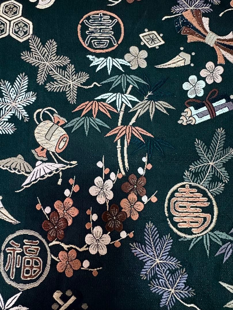 宝づくしの高級正絹袋帯