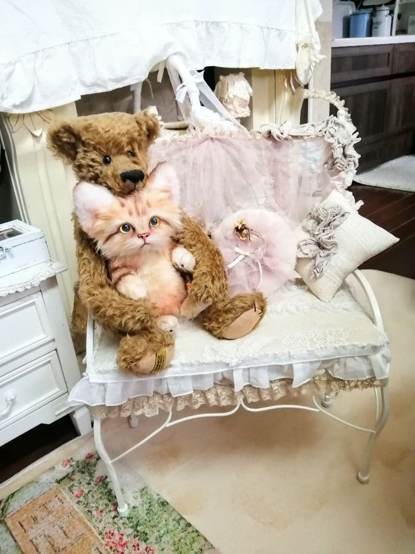 ホワイト♡アイアンドールチェア♡ソファー♡クッション♡白家具♡