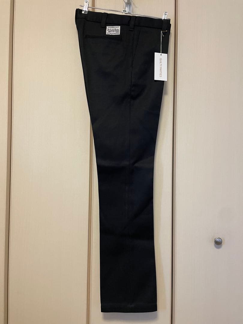新品未使用品　wackomaria黒 チノパン 未使用タグ付き　Lサイズ