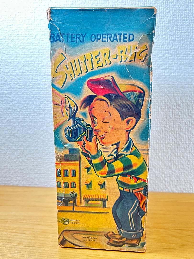 完動品 野村トーイ シャッターバグ shutter bug カメラ小僧 箱付