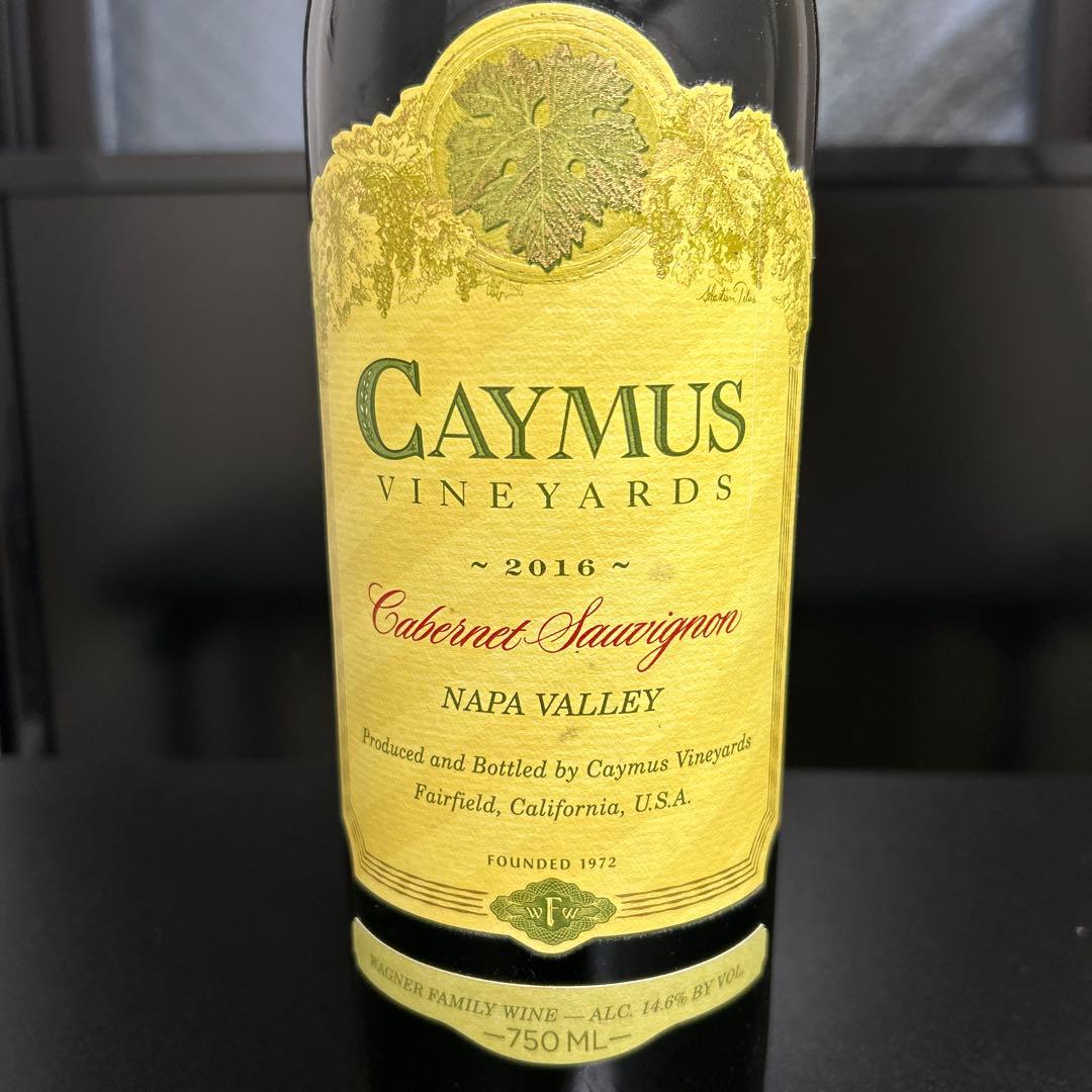 (スプリングバレーさん専用)Caymus Vineyards CS 2016