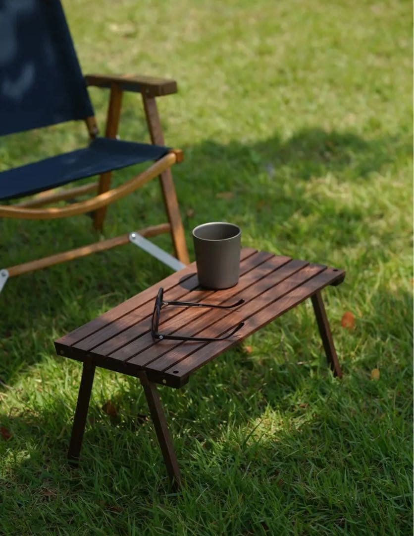 テーブル・チェア・ハンモック assemble mini table WG ( walnut gold )