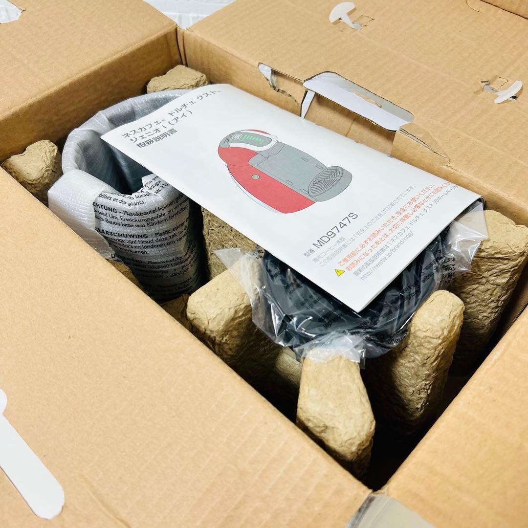 【未使用品】NESCAFE ドルチェグスト ジェニオアイ MD9747S レッド