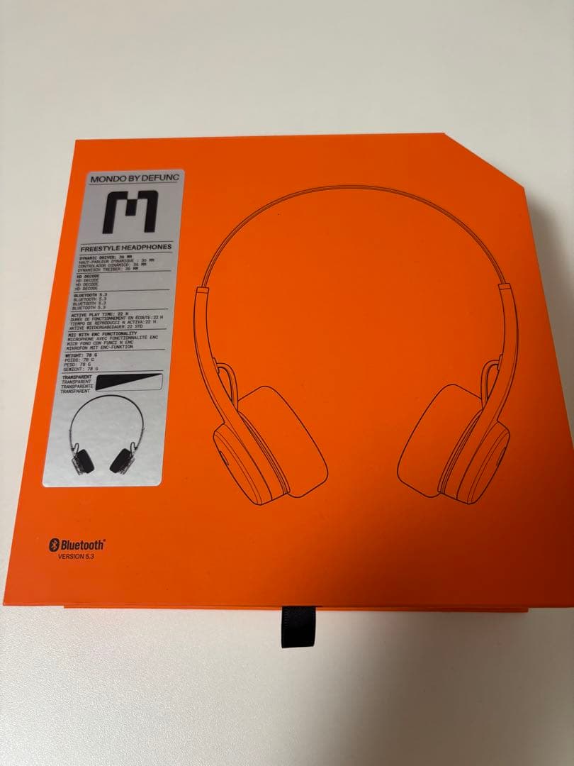 MONDO by DEFUNCワイヤレスヘッドホン