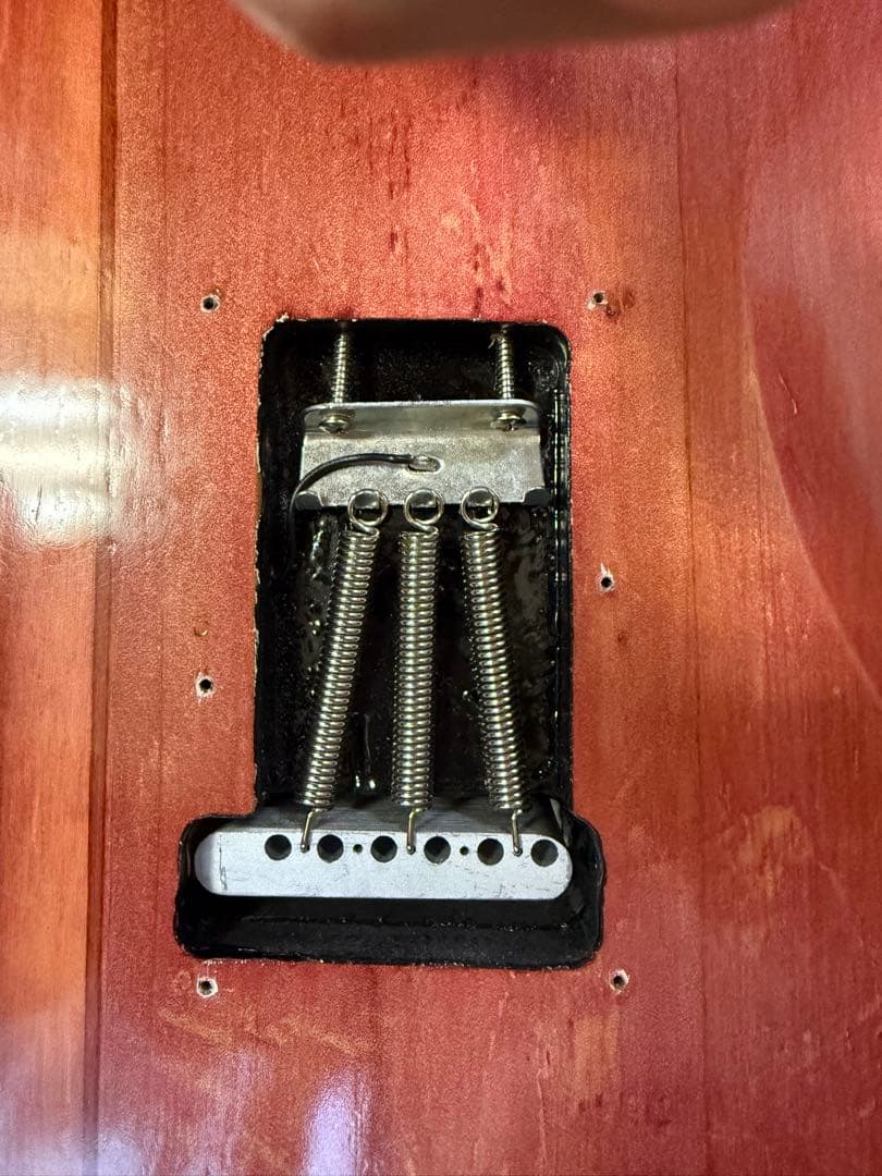 【メンテ済】MODストラトキャスタータイプエレキギターWilkinsonブリッジ