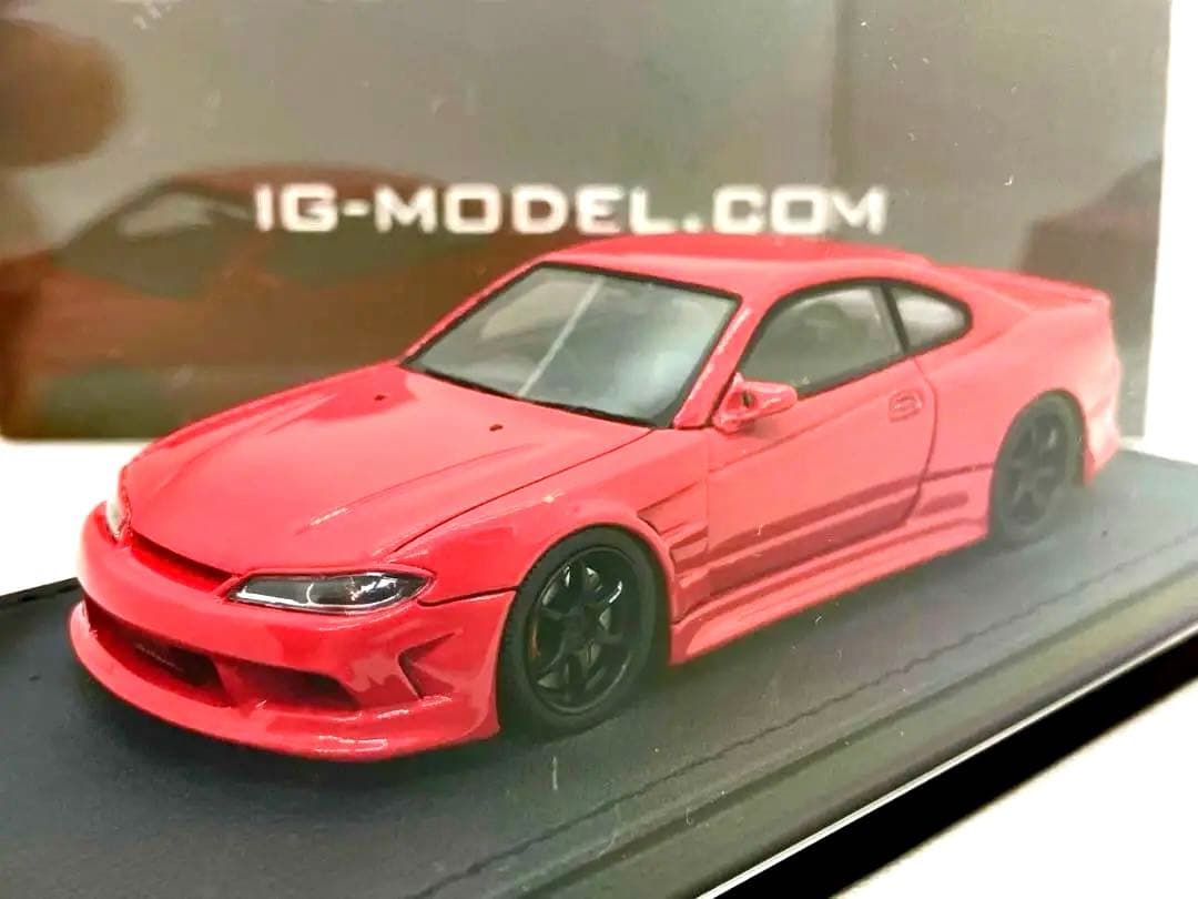 ★1/43★VERTEX S15 シルビア★レッド★イグニッションモデル★