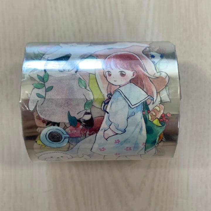 M1074.幸目原創 森游会 マスキングテープ PET