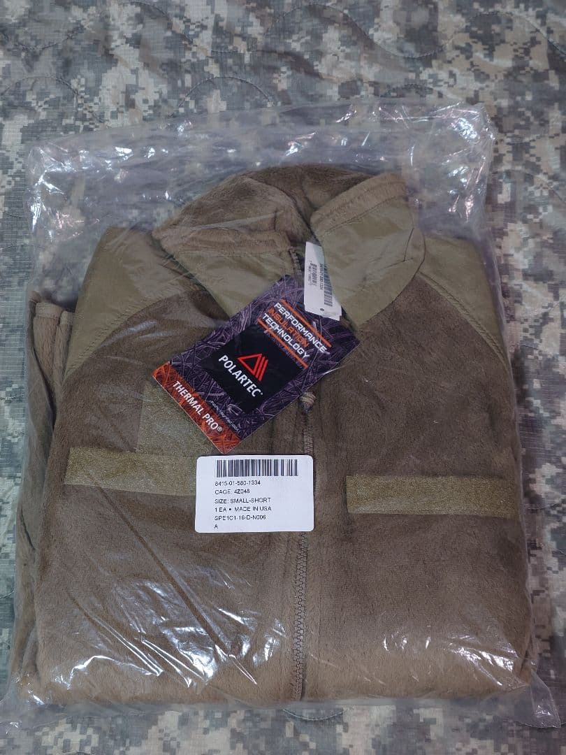 米軍 実物 ECWCS Gen3 Level3 フリースジャケット S-S
