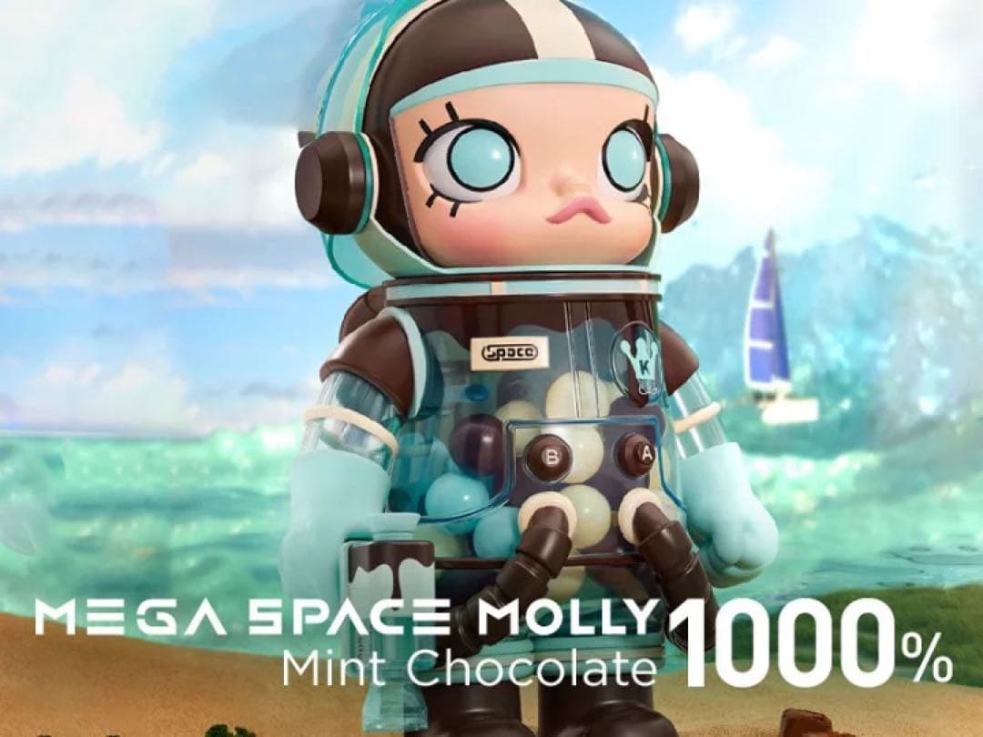 あ*ん様 美品 POP MART MEGA SPACEMOLLY 1000% ミ