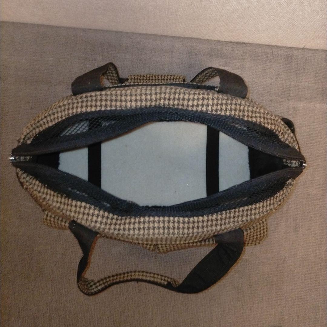 中型犬用チェック柄キャリーバッグ ドッグ＆キャッツ PIPI