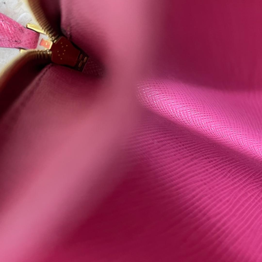 PRADA 二つ折り財布 プラダ ウォレット ラウンドファスナー 1ML036