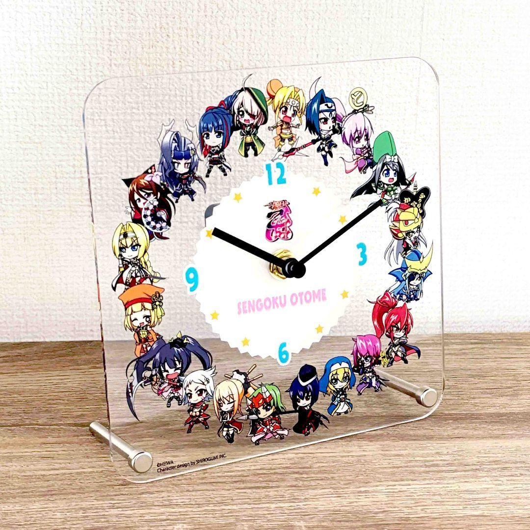 戦国乙女　2025年　福箱セット　アクリル時計