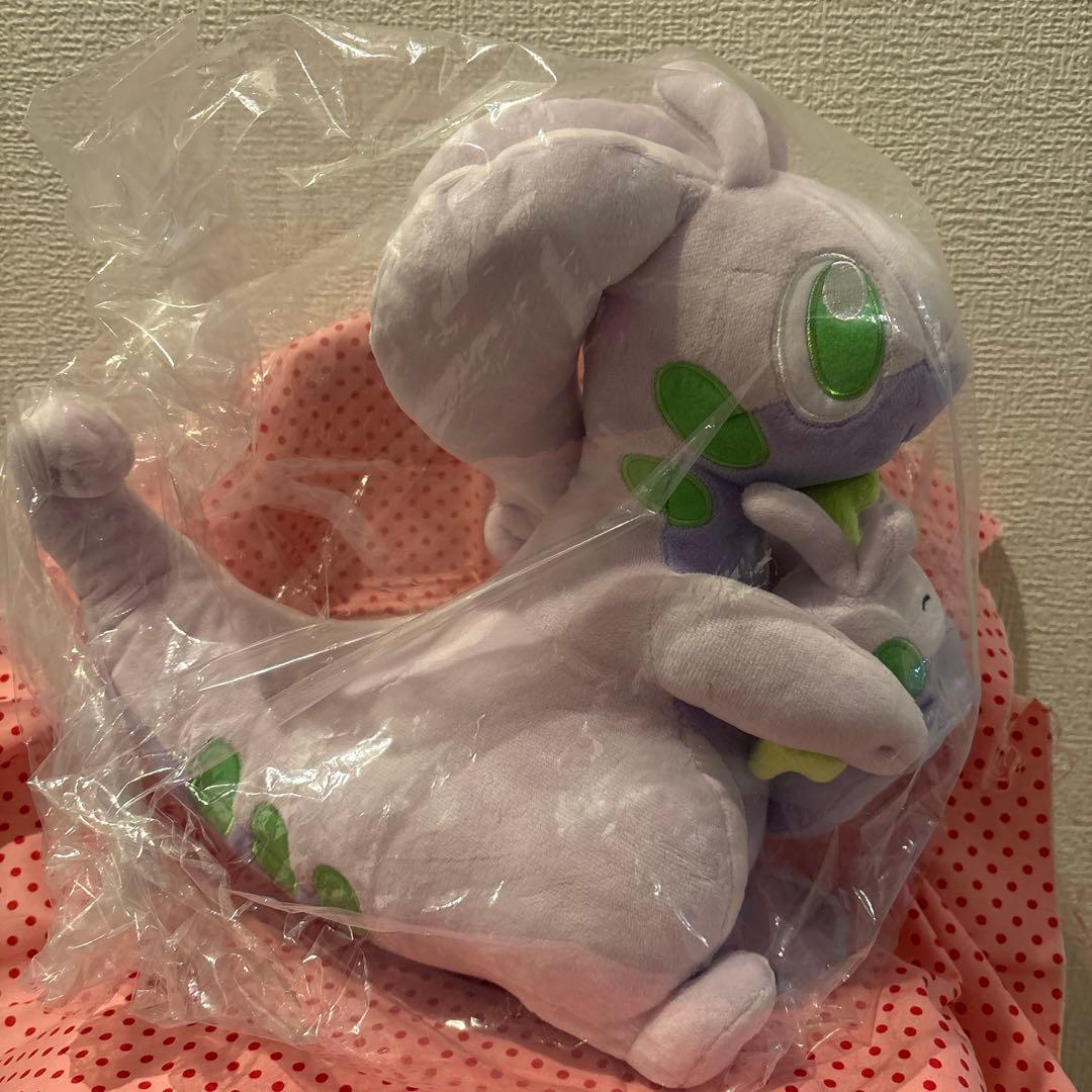 ポケモンセンター限定　大器晩成　　ヌメルゴン・ヌメラ　ぬいぐるみ　未使用タグ付き