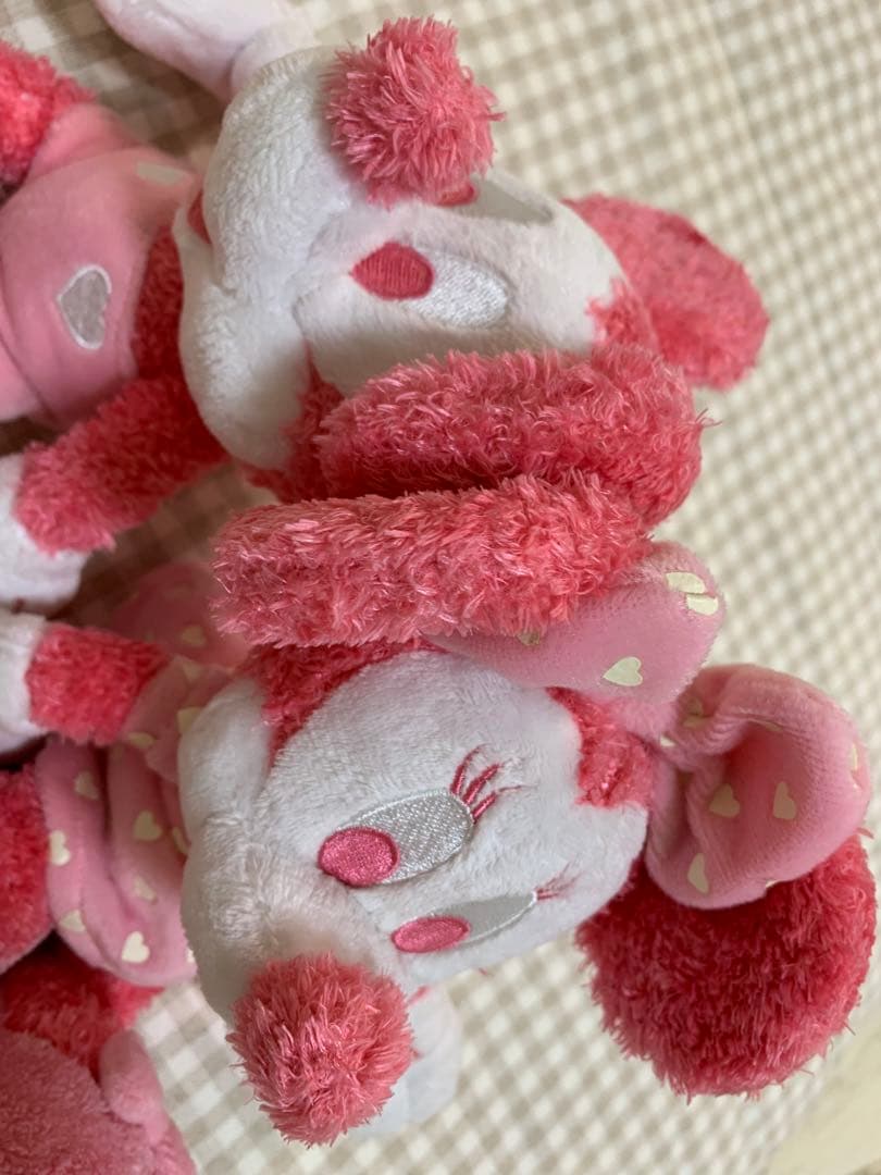 ディズニー ミッキー ミニー Disney ぬいぐるみ ピンク レア