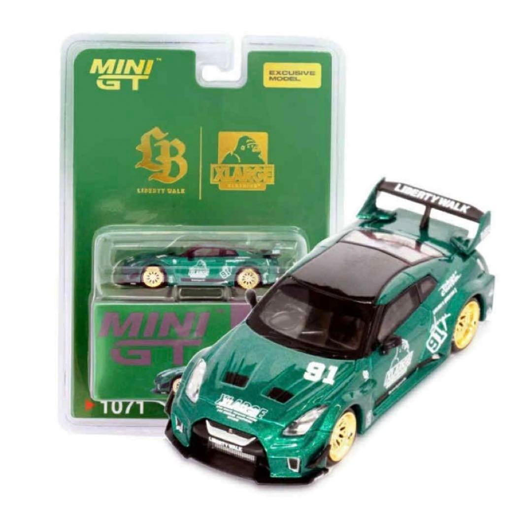 MINI GT LBWK Xlarge Nissan GT-R R35 Tシャツ