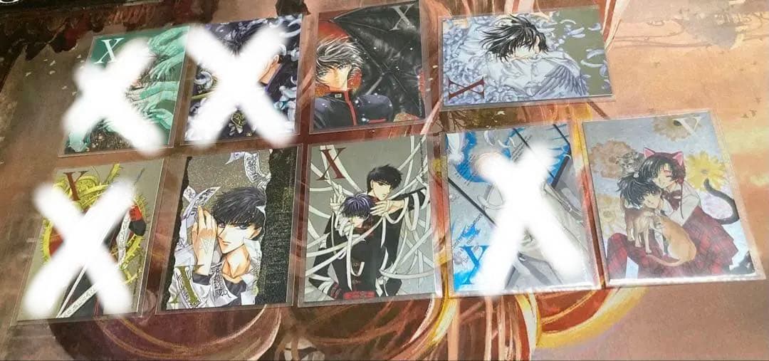 CLAMP　X トレーディングカード 司狼神威 桃生封真　等　5枚