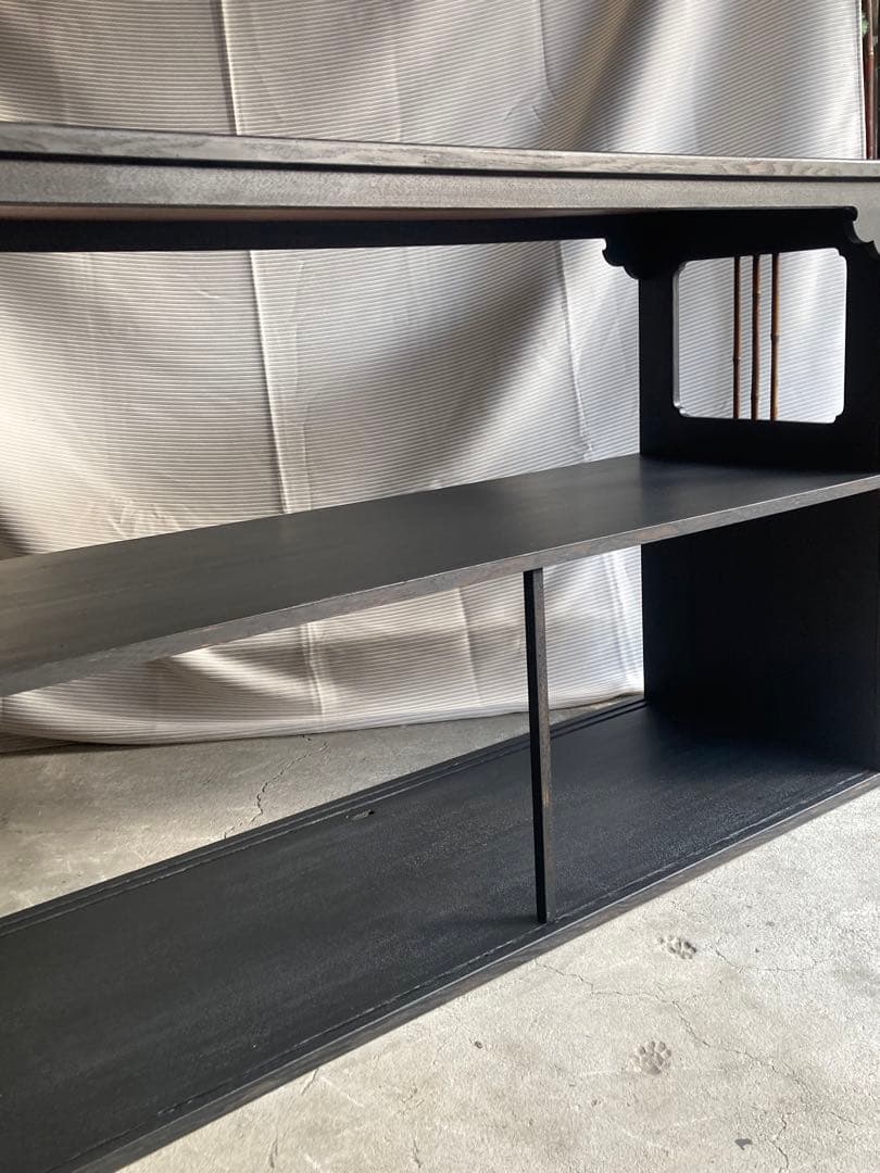 古道具　店舗什器　民藝カウンターテーブル