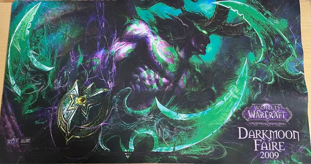 【希少品】ウォークラフト イリダン・ストームレイジ プレイマット