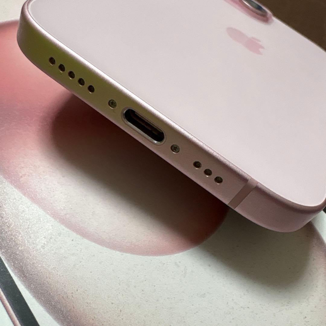iPhone15 128GB 本体　ピンク　美品