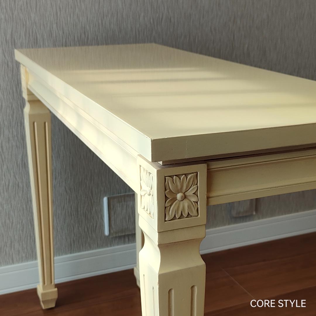 アンティーク　コンソールテーブル　チェア　セット品　ロココ様式　A86