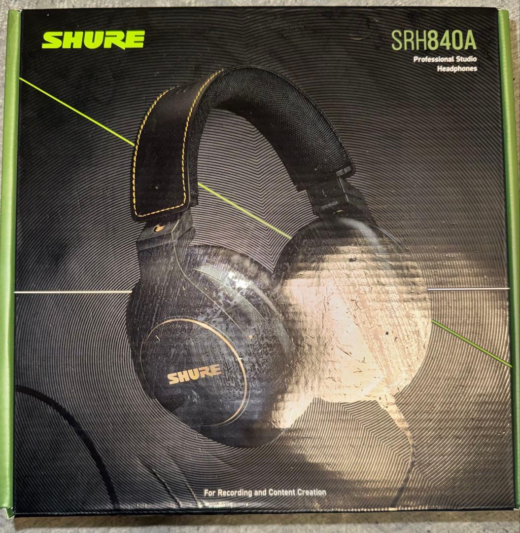 SHURE SRH840A ヘッドフォン