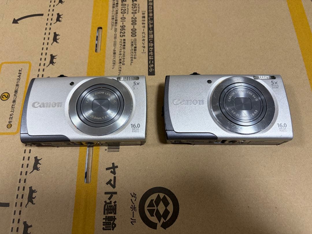 裕*様 Canon PowerShot A3500 IS 2台セット ジャンク