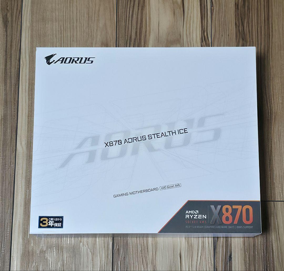 X870 AORUS STEALTH ICE マザーボード