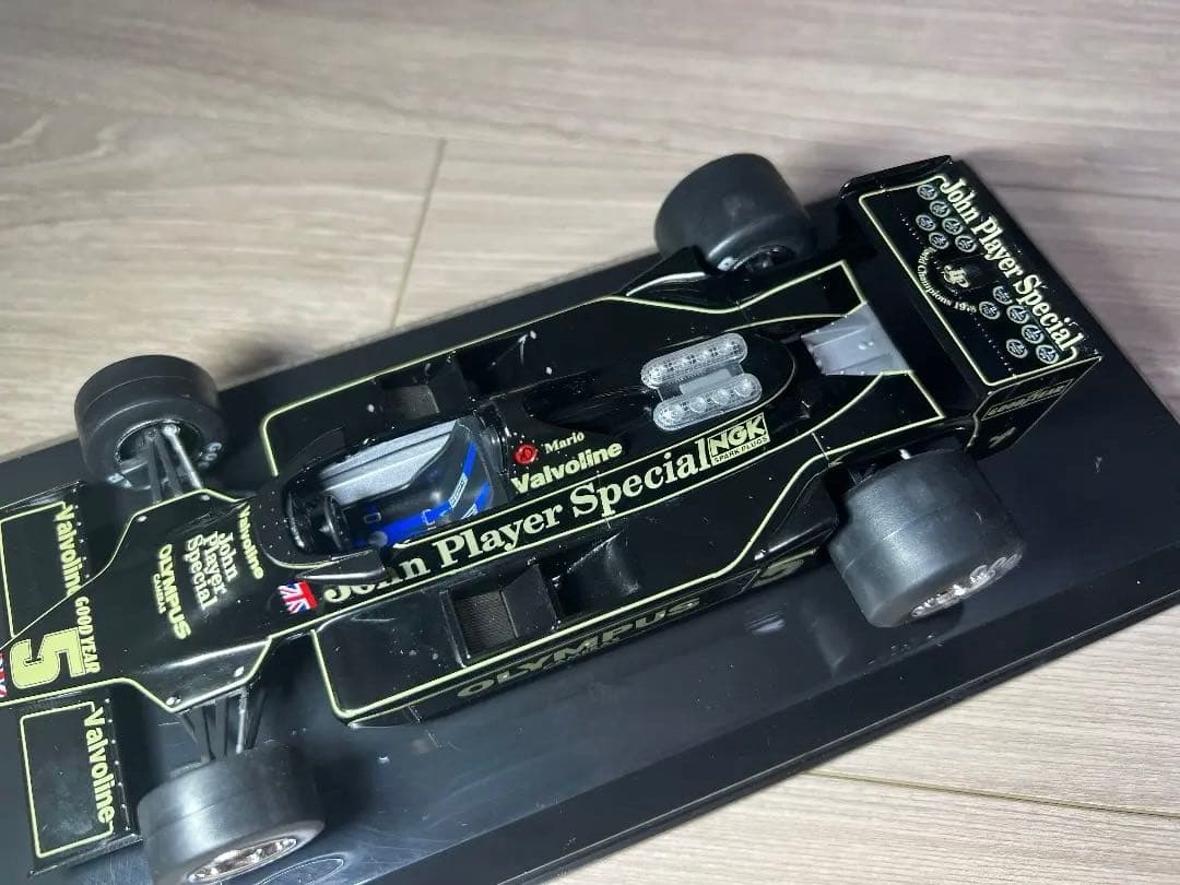 タバコ仕様　ビッグスケールF1コレクション　ロータス79　マリオアンドレッティ