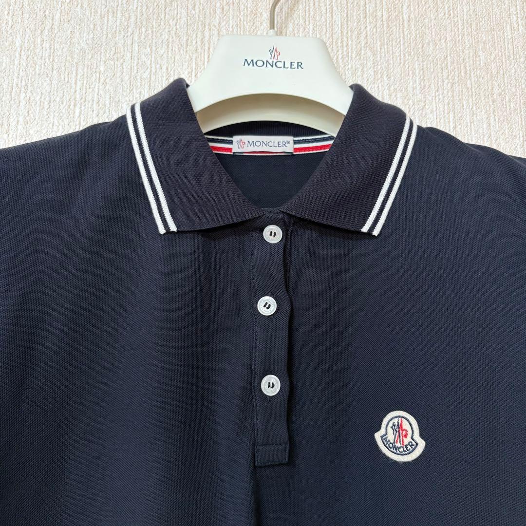 【美品】MONCLER ポロシャツ 半袖