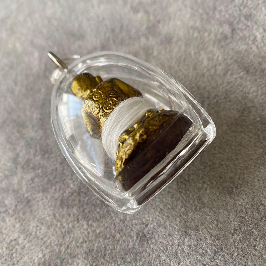 プラクルアン 黄金の子 クマントン LPカオヘン師 超レア品 金運 守護 御守り