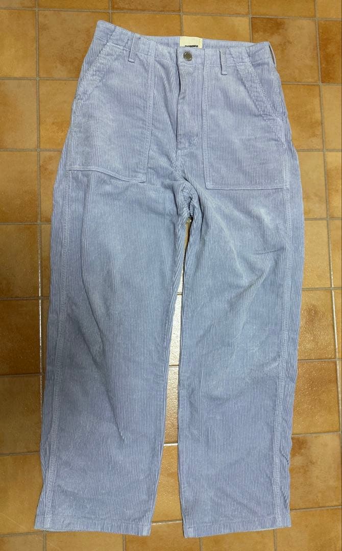 シシクイCORDUROYBAKER L.PURPLE 34 コーデュロイベイカー