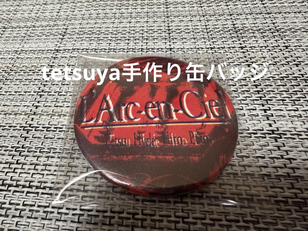 91-92年 手作り缶バッジ ラルク L'Arc ①