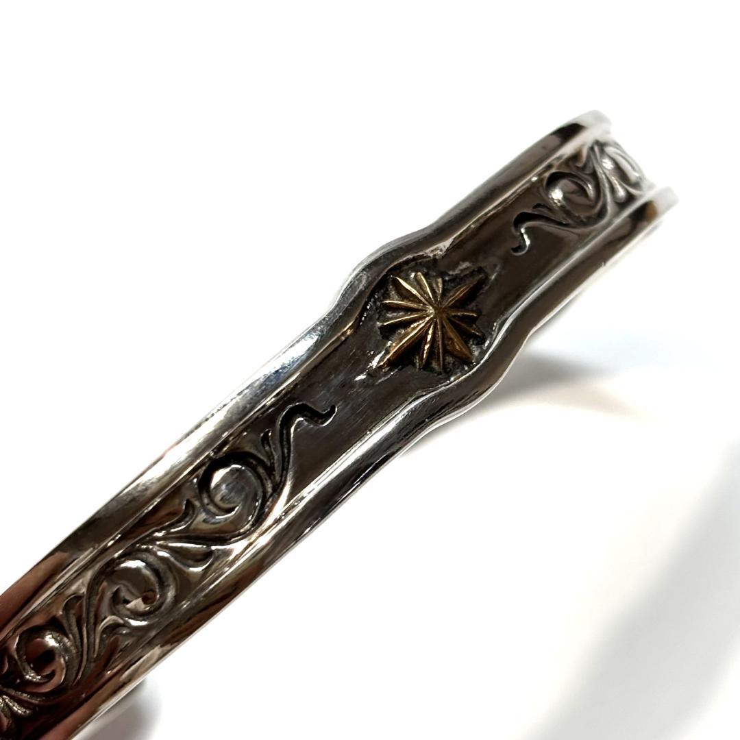 新品未使用 SAAD サード アラベスク 真鍮 サンシンボル アラベスクバングル