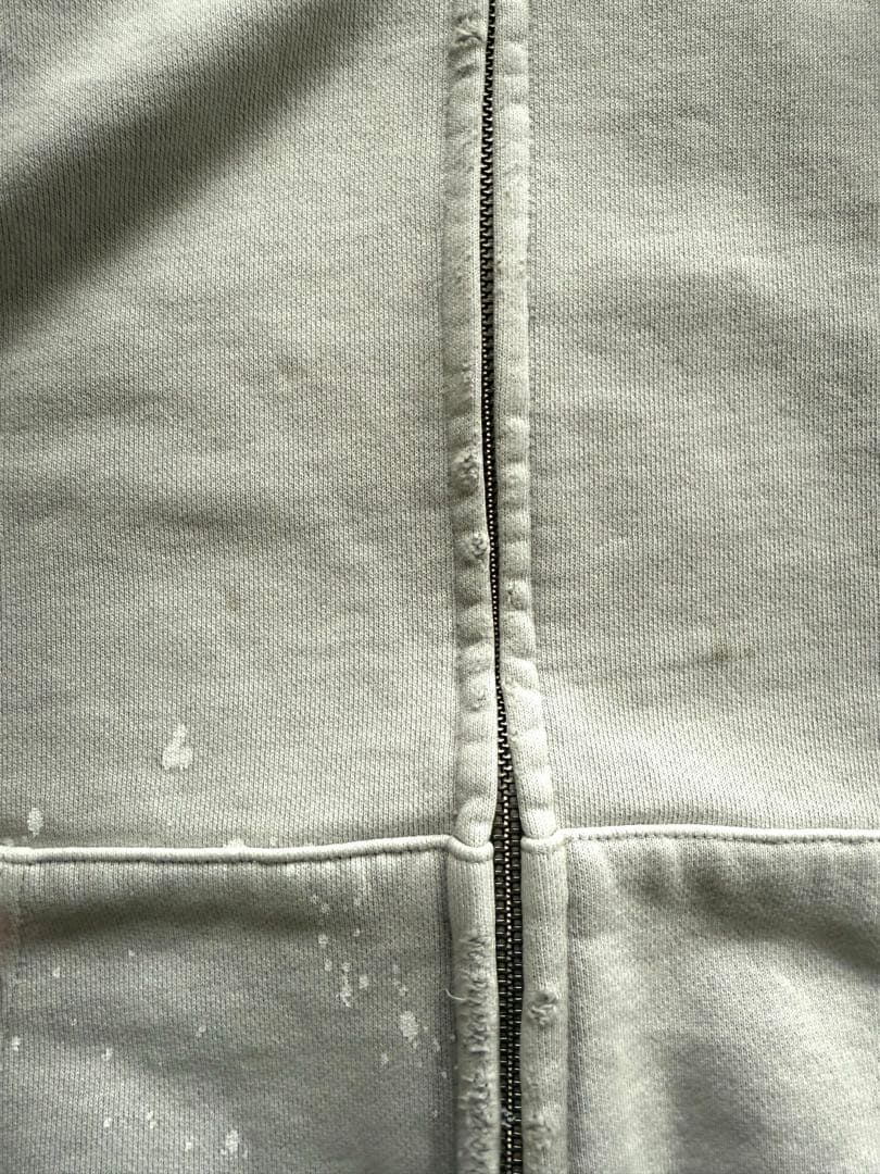 belvet ジップパーカー　グレー　Mサイズ