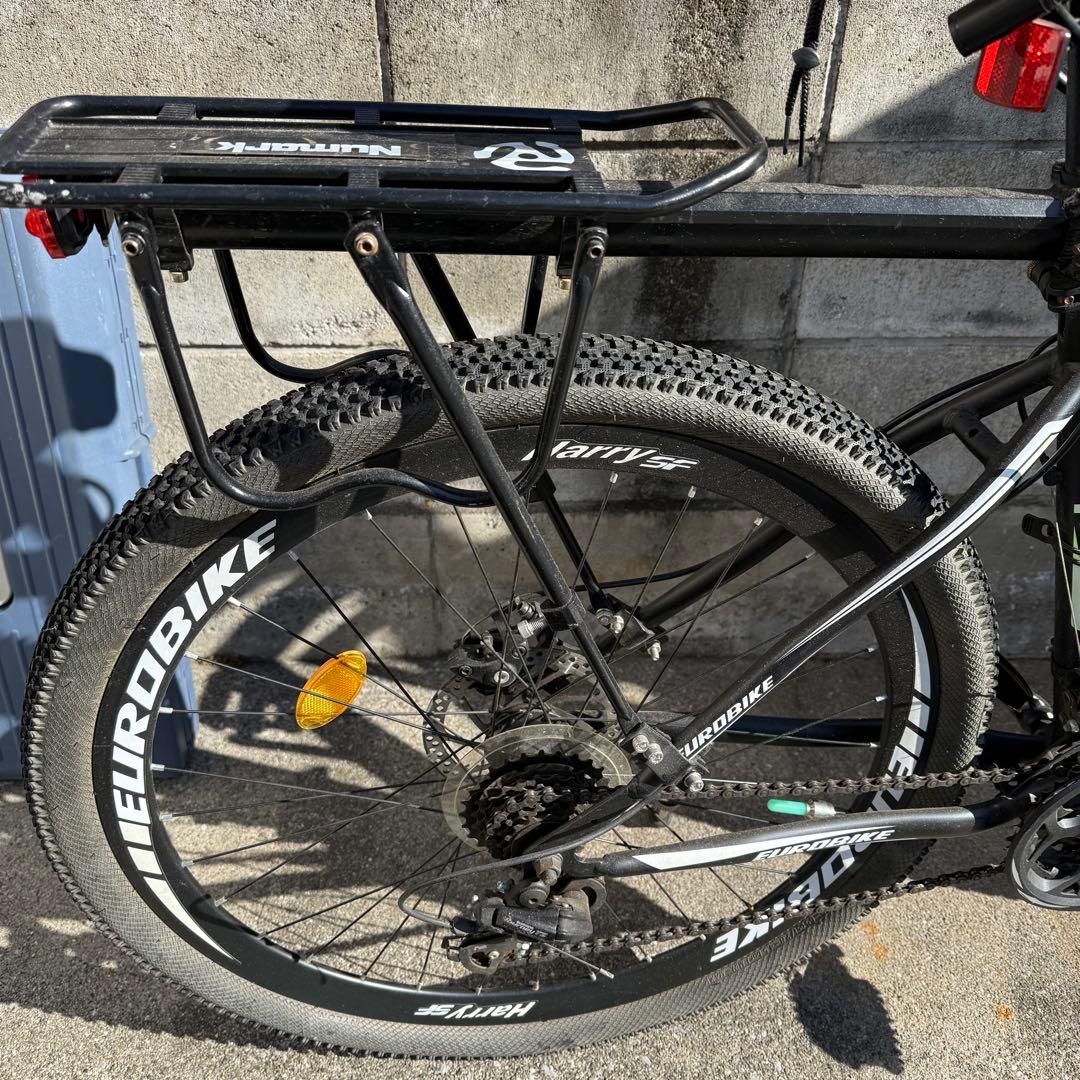 【引取/関東配送可】EUROBIKEマウンテンバイク 27.5インチ 21段変速