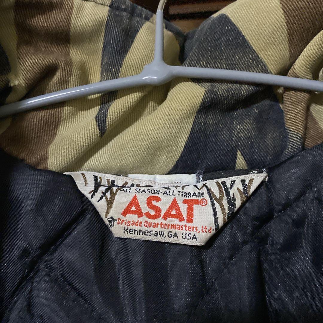 ヤレ感 ASAT ボンバージャケット グランジ L トライバルカモ 中綿