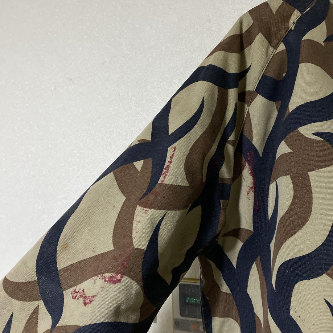 ヤレ感 ASAT ボンバージャケット グランジ L トライバルカモ 中綿