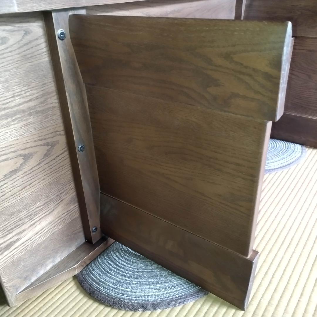 ナガノインテリア　NAGANO　ローテーブル　シンプルモダン　天然木　日本製　①