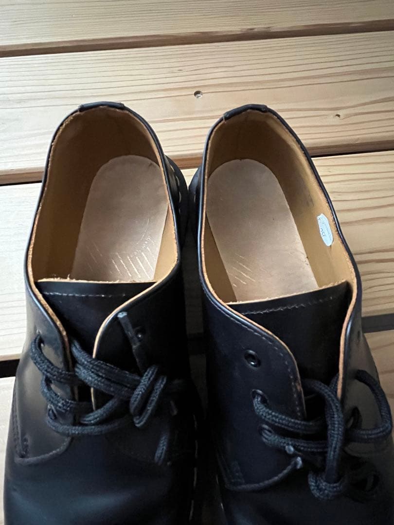 イングランド製 ドクターマーチン 3ホール Uチップ 革靴 ブーツ