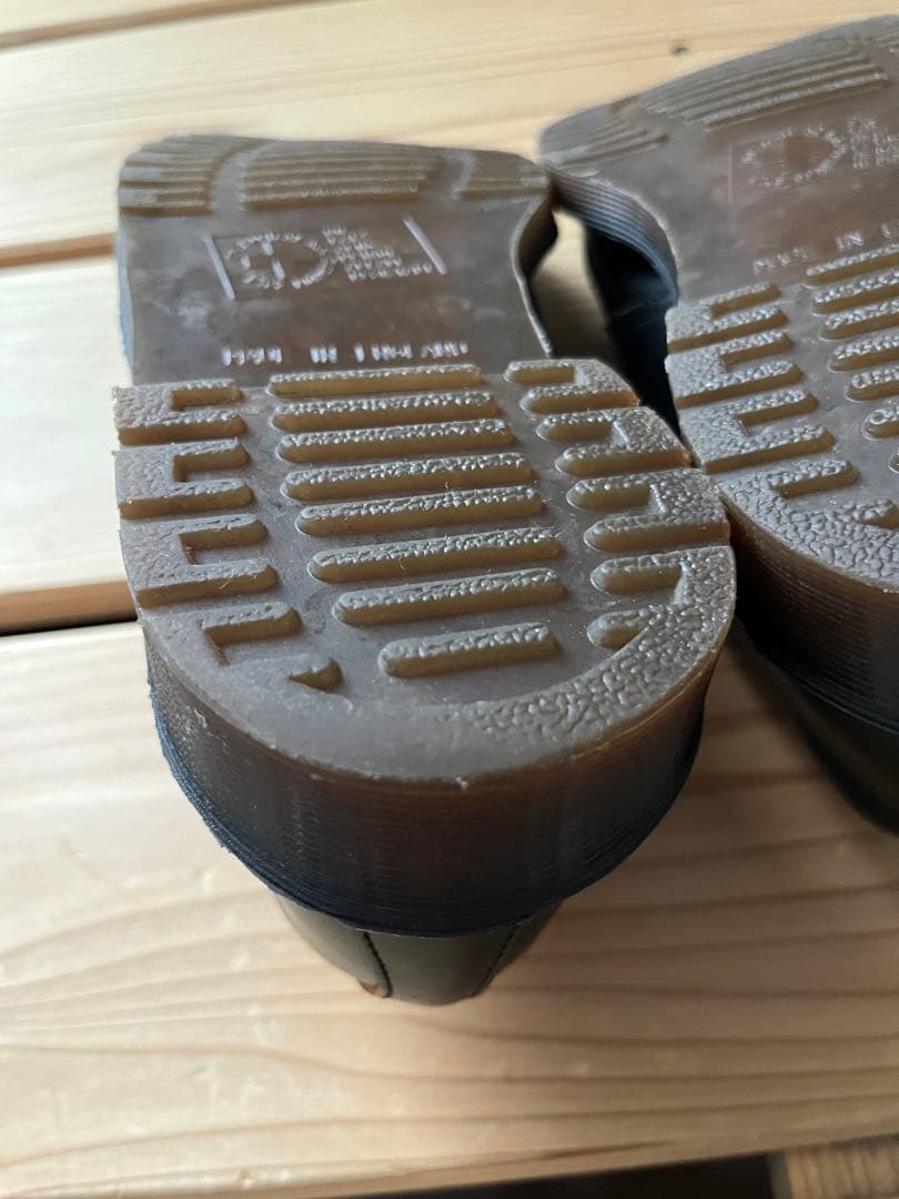 イングランド製 ドクターマーチン 3ホール Uチップ 革靴 ブーツ