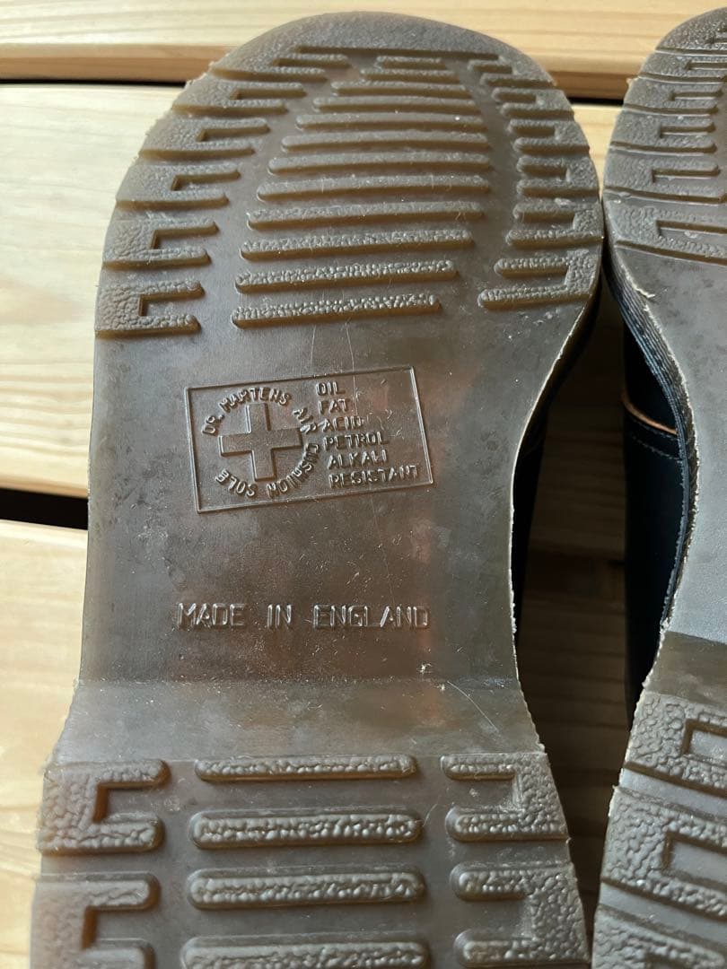 イングランド製 ドクターマーチン 3ホール Uチップ 革靴 ブーツ