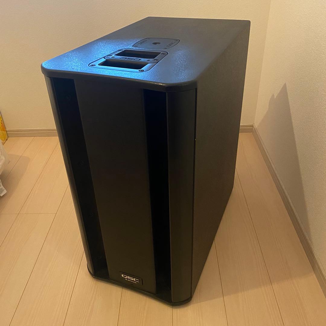 QSC (株式会社音響特機) サブウーファー　取扱説明書付き