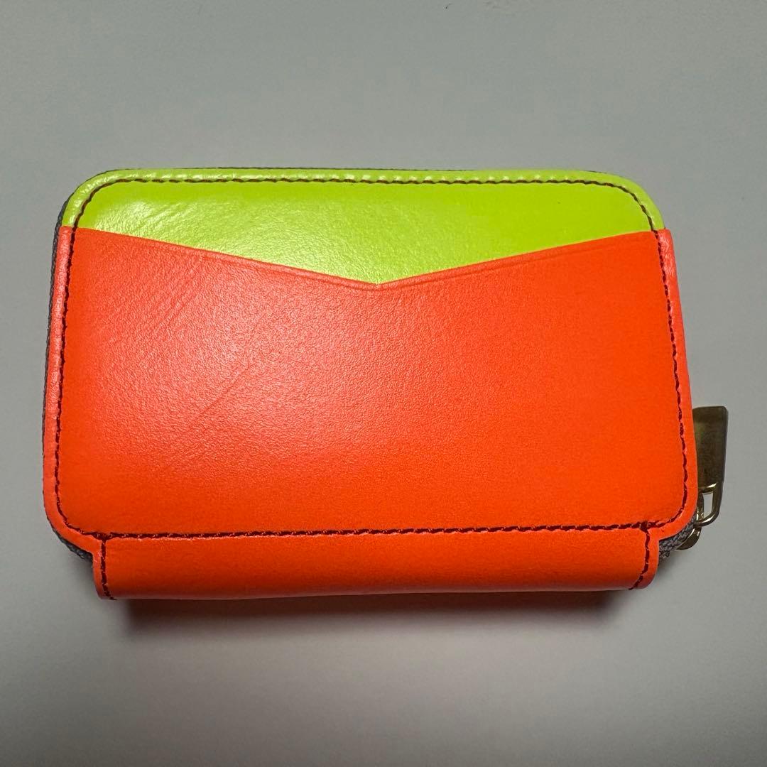 新品 NADAYA mu 本革 Rファスナー ミニ 財布 CRAZY レザー