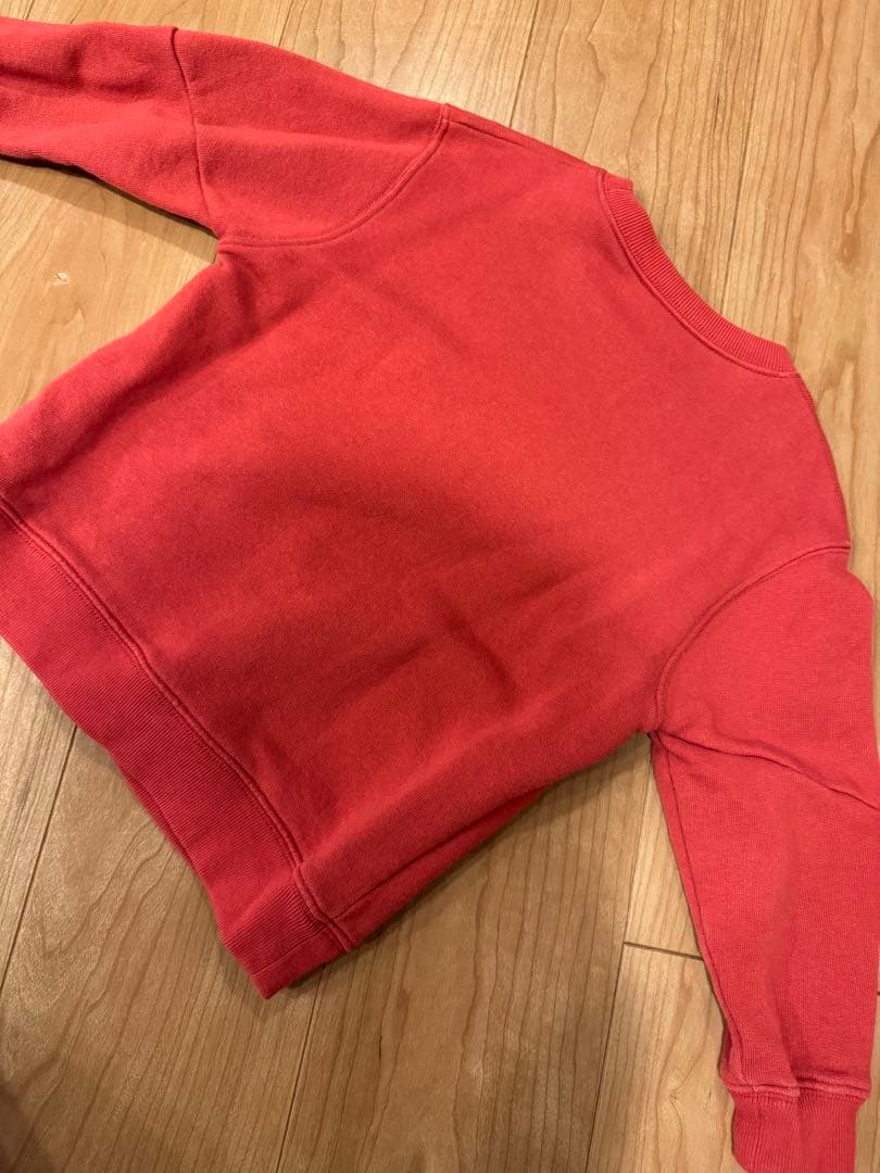 美品⭐︎GUCCI 赤 トレーナー 動物イラスト付き