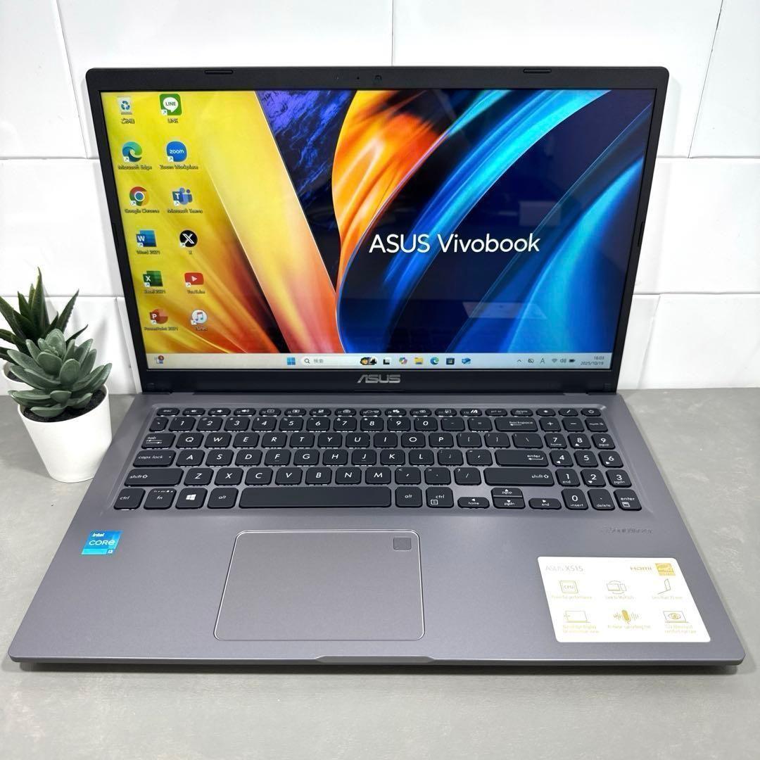 【2022年製】ASUSスレートグレー☘11世代☘新品NVMe512GB☘️