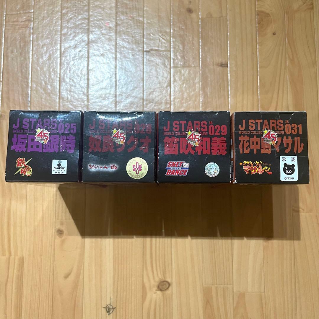 ＪSTARS ワールドコレクタブルフィギュア 坂田銀時 奴良リクオ 笛吹和義