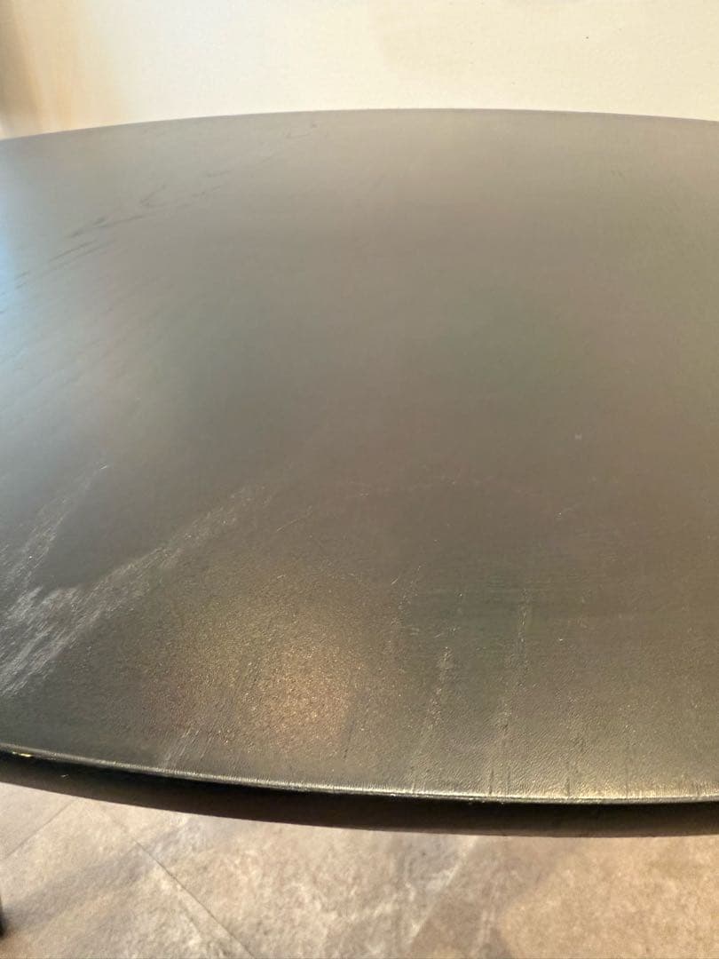 IKEA LISABO リーサボー テーブル ブラック 直径105cm