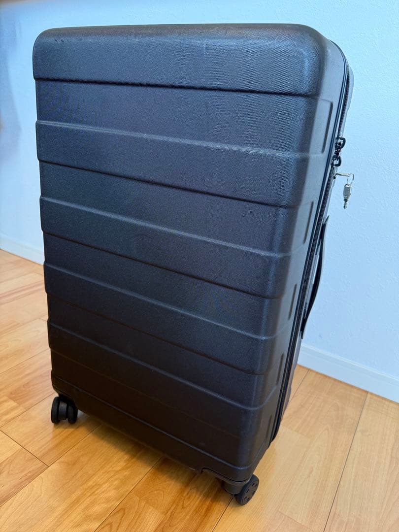 カンフーさま専用　廃盤品★無印良品 キャリーケース 黒　4輪 63L